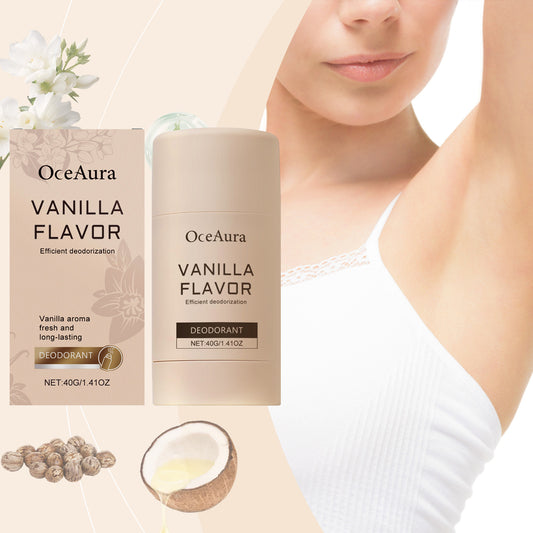 Fifuroes Vanilla Body Fragrance Bar Naturally Fresh Floral Scent To Reduce Body Odor Clean Refreshing Axillary Bar