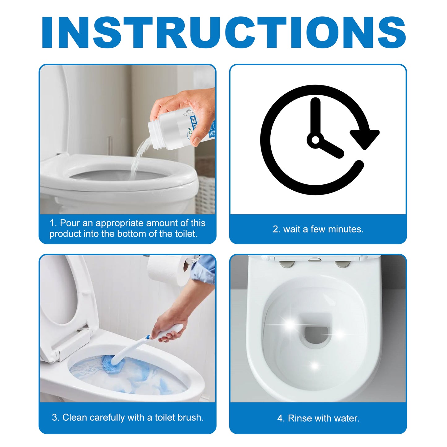 Fifuroes Toilet Reactive Oxygen Agent