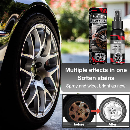 Fifuroes Auto Wheel Rust Remover Auto Paint Rust Remover Brightener Rust Remover Conversion Agent