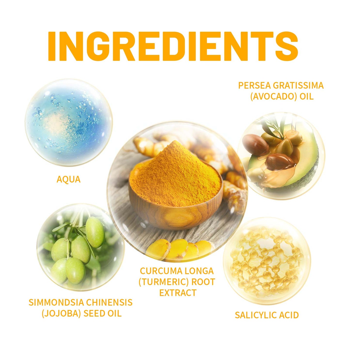 Fifuroes Turmeric Skin Care Set Hydrating Moisturizing Cleanser Refreshing Oil Control Subtle Lines Nourishing Cleansing Set