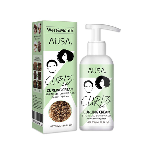 Fifuroes Curly Hair Elastin, Moisturizing Curly Hair Styling Fluffy Elastic Strong Hair Smoothing Frizz And Hair Care
