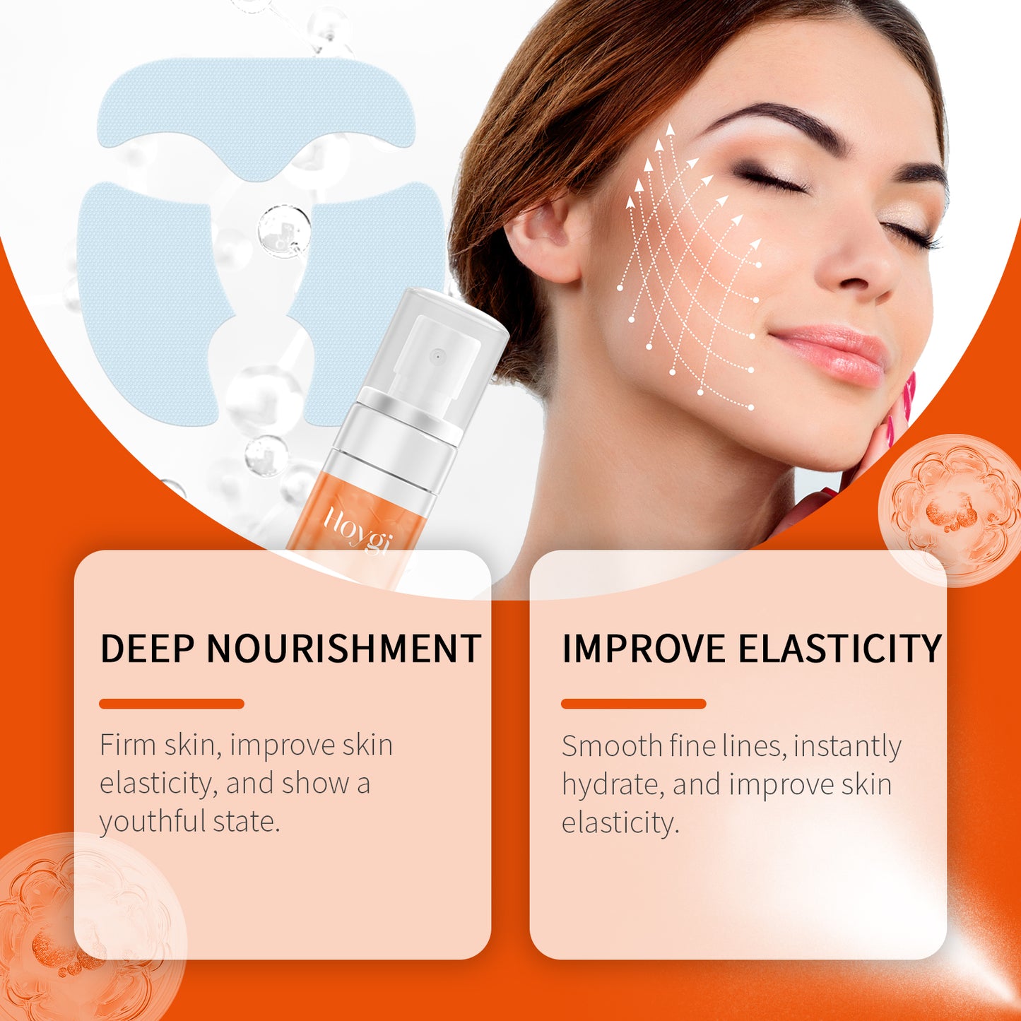 Fifuroes Collagen Facial Set Collagen Firming & Nourishing Spray Hydrating & Hydrating Mask