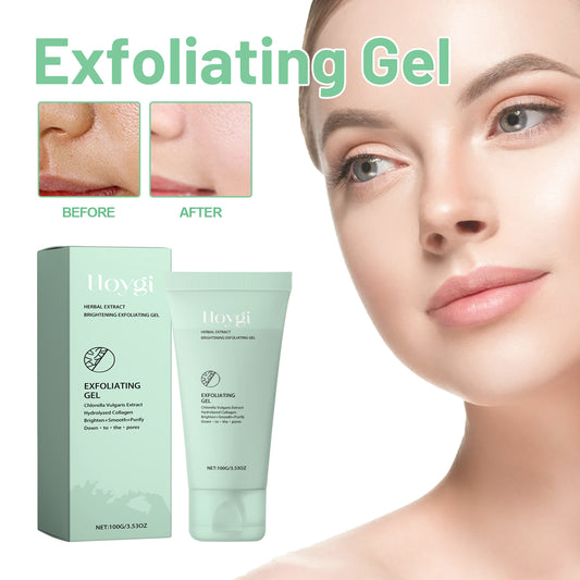 Fifuroes Exfoliating Gel, Mildly Clean Silent Black Mouth Contractive Pore Chamfer Bright Skin Gel