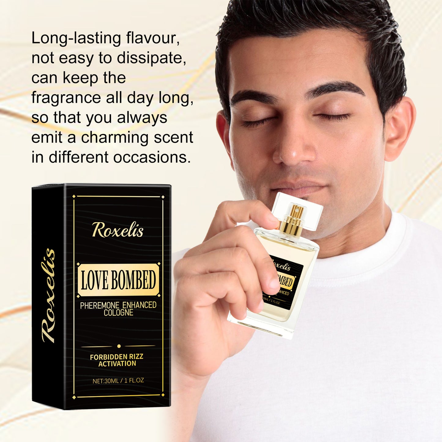 Fifuroes Pheromone Enhanced Cologne, Men's Cologne Lasting Light Fragrance Business Gentleman Fresh Charm Encounter Perfume