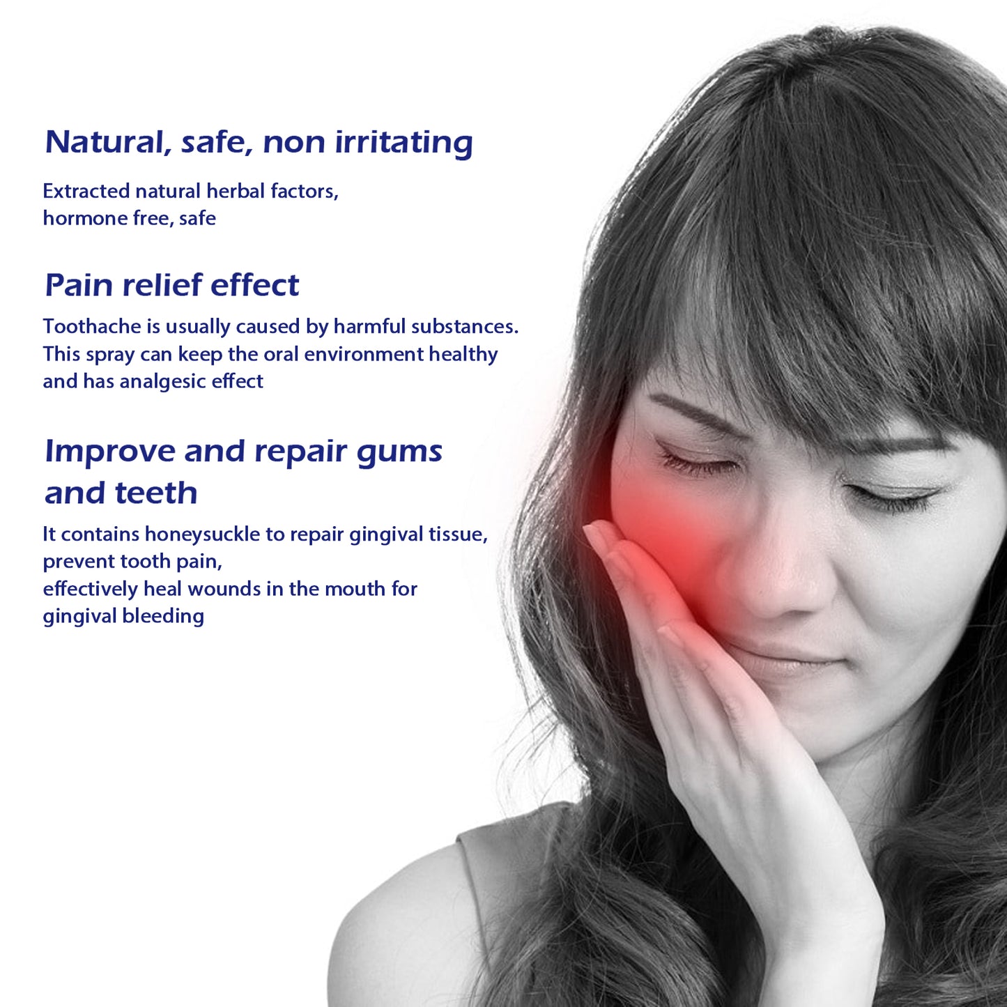 Fifuroes Oral Care Spray Pamper Teeth Soothe Teeth Discomfort Gentle Care Oral Spray