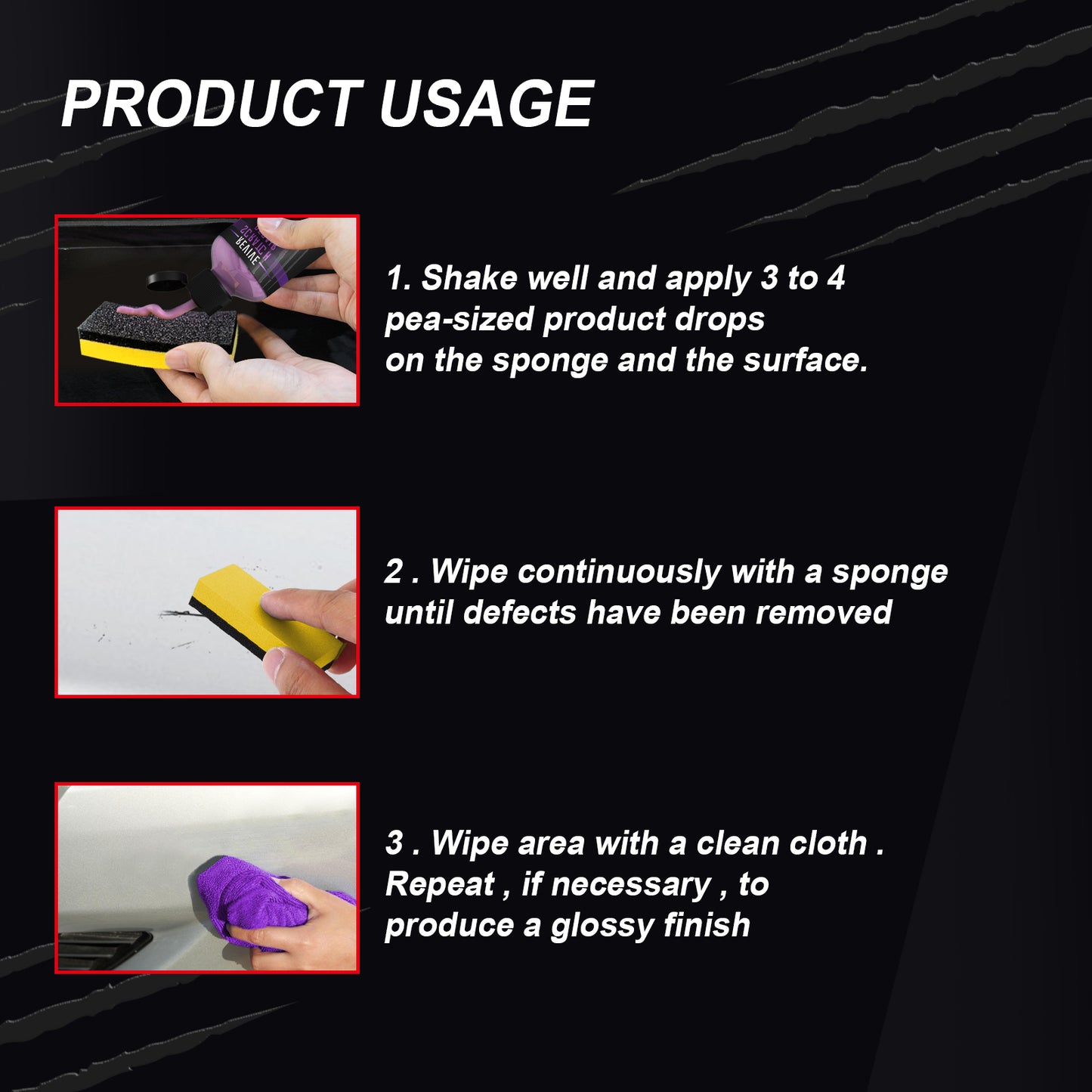 Fifuroes Automotive Scratch Free Repair Liquid Finish Repair Scratch Removal Beauty Maintenance Polish
