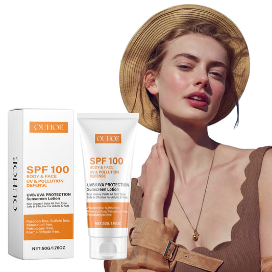 Fifuroes Face Protection Lotion Mild Protection UV Repair Sunburn Anti-Wrinkle Clear Protection Cream