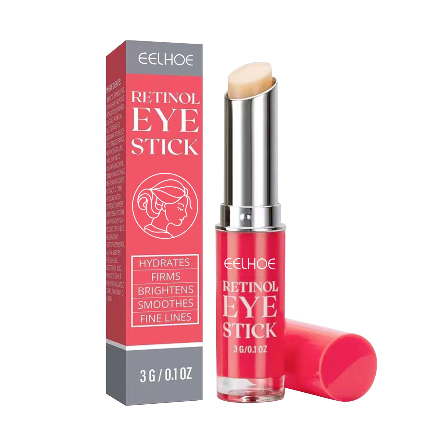 Fifuroes Retinol Eye Cream Stick Firming Fine Lines Repair Eye Skin Tender Skin Moisturizing Eye Cream Around Eye Care