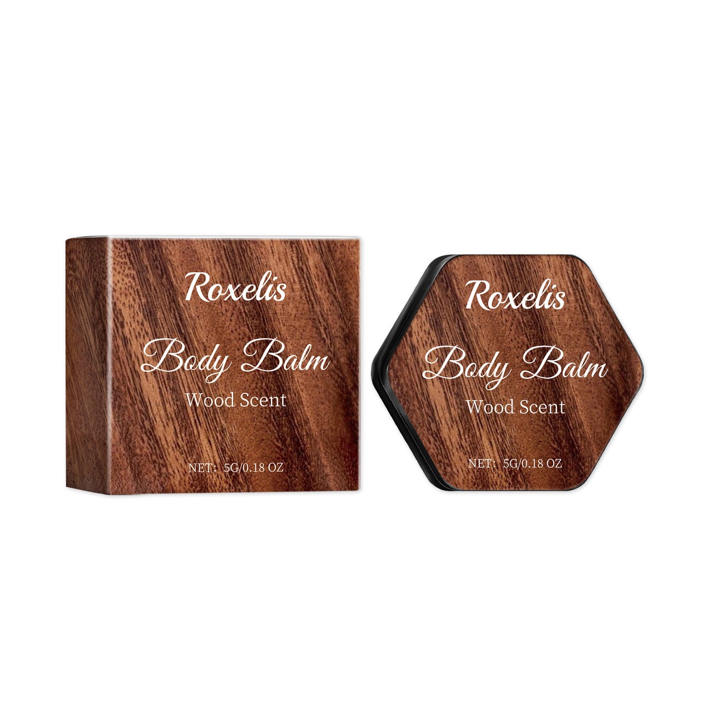 Fifuroes Wood Balm Elegant Light Fragrance Refreshing Non-Sticky Lasting Fragrance Portable Charm Pocket Perfumed Body Balm