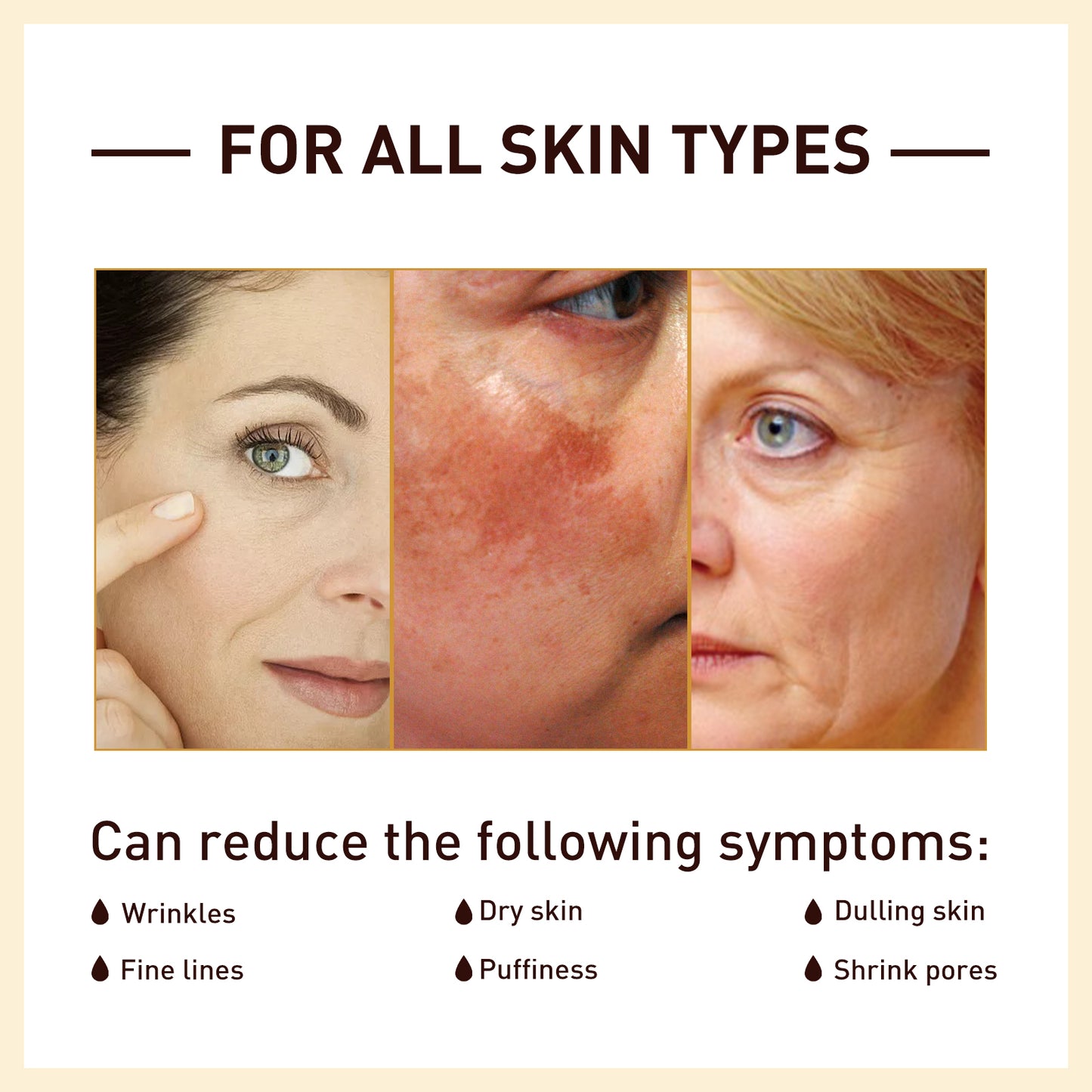 Fifuroes Rice Anti Wrinkle Essence, Repairs Skin Moisturizes Firms Whitens Essence