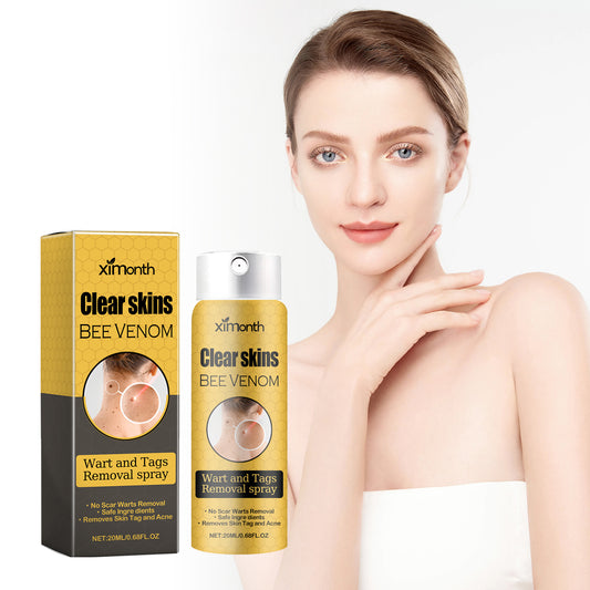 Fifuroes Wart And Tags Removal Spray, Cleanse And Fade Body Moles Smooth Skin Repair Spray