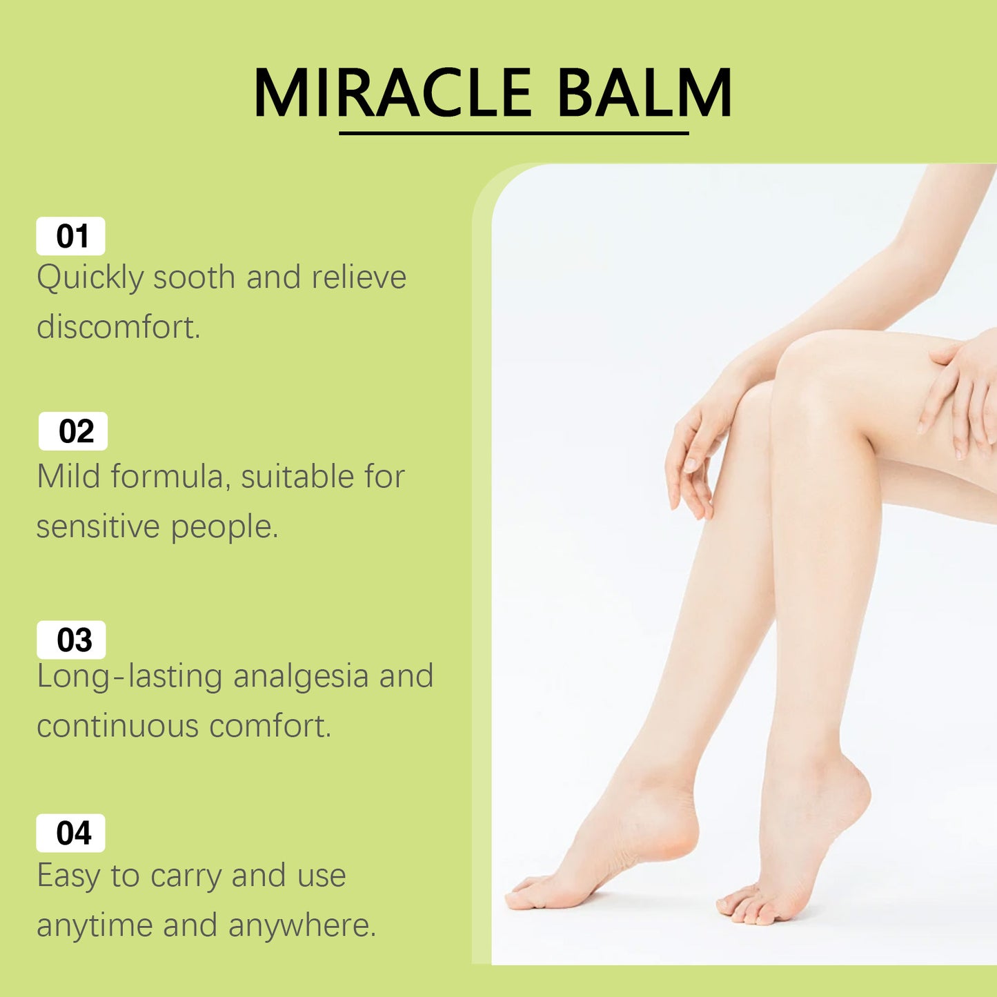 Fifuroes Leg Care Cream Gentle Care To Relieve Leg Discomfort Massage Daily Topical Care Cream