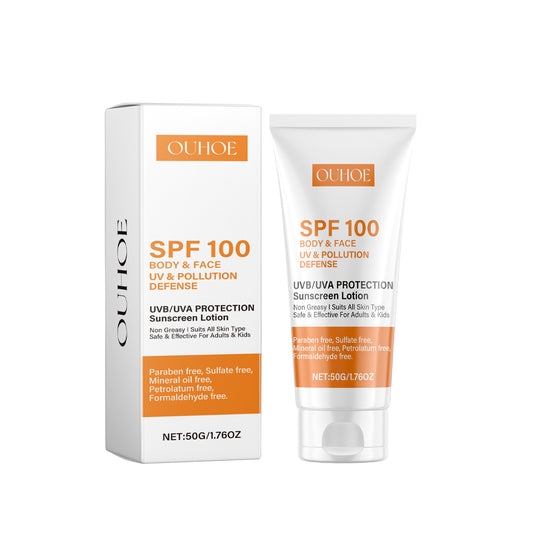 Fifuroes Face Protection Lotion Mild Protection UV Repair Sunburn Anti-Wrinkle Clear Protection Cream