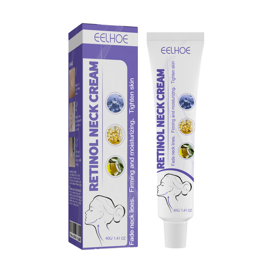 Fifuroes Retinol Neck Cream, Reduces Neck Lines, Moisturizes And Tightens Neck Skin Neck Massage Cream