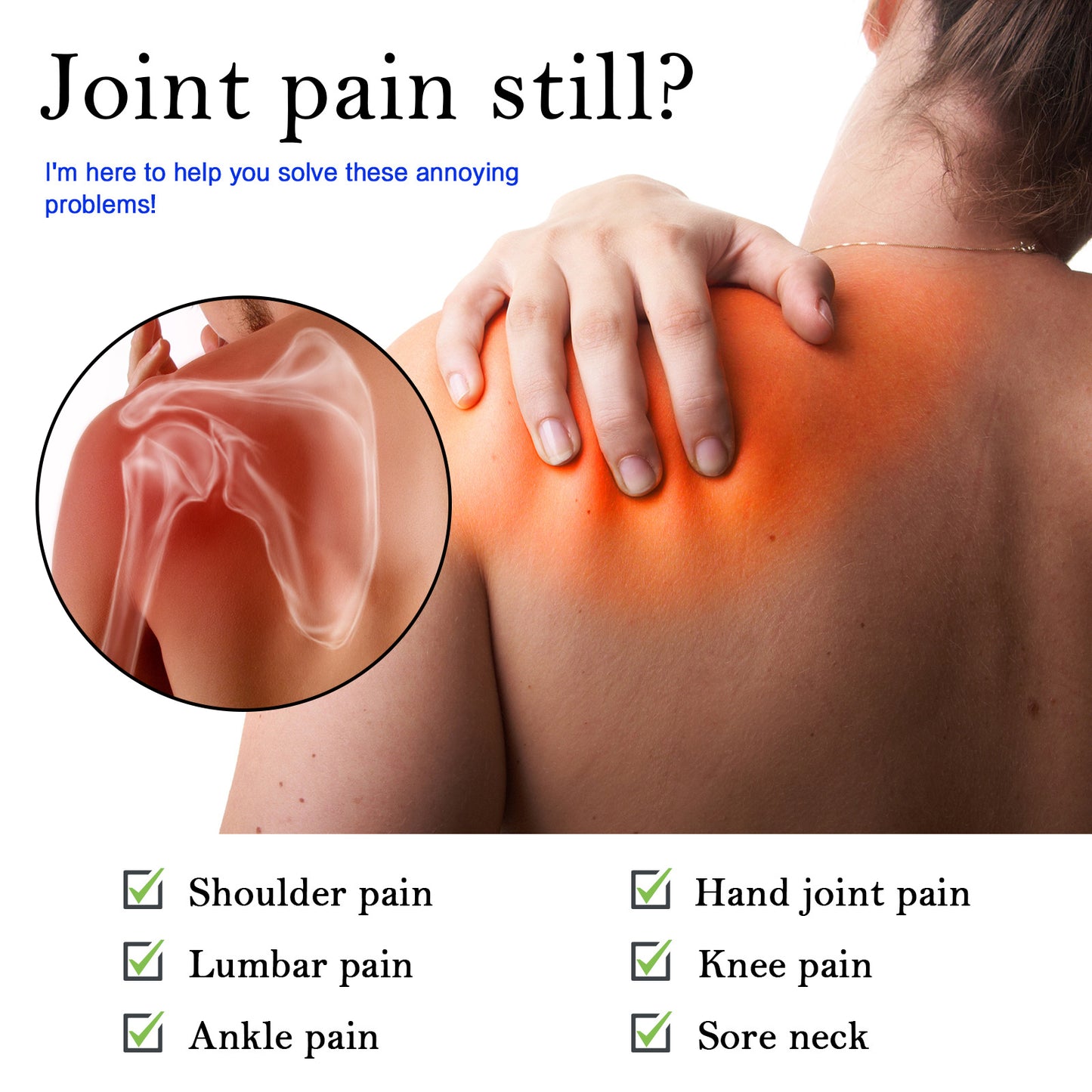 Fifuroes Gel For Bon And Joint Care, Relieve Knee, Lumbar, Shoulder, Neck And Muscle Pain Body Massage Cream