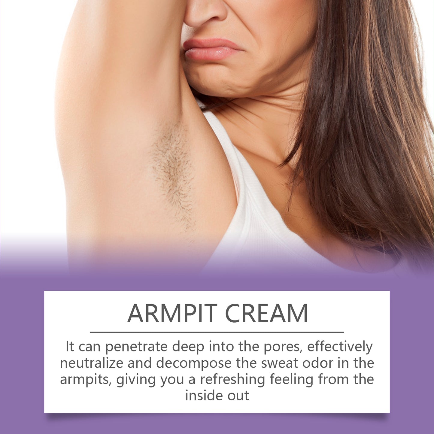Fifuroes Body Care Cream Mild Long-Lasting Light Fragrance Body Parts Sweat Odor Refreshing Skin Care Body Cream