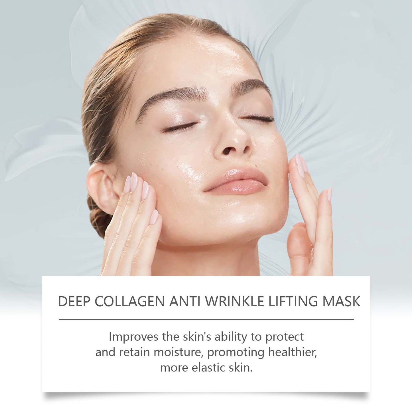Fifuroes Collagen Anti-Wrinkle Mask, Facial Facial Moisturizing, Hydrating, Firming And Smoothing Fine Lines Mask