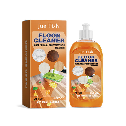 Fifuroes Floor Cleaner, Wood Floor Cleaning Polishing Brightening Strong Decontamination Descaling Tile Cleaner