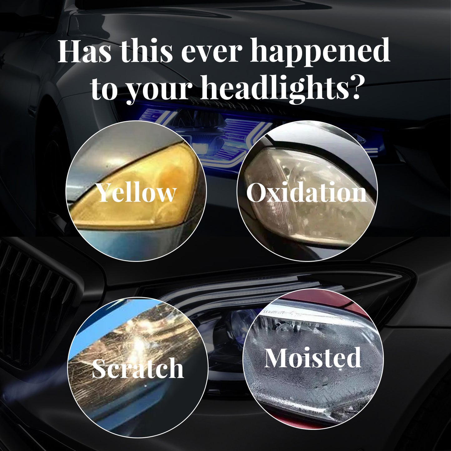 Fifuroes Car Headlight Repair Fluid, Vehicle Light Plating Crystal Reconditioning Agent Tool Vehicle Headlight Coating Reconditioning Agent