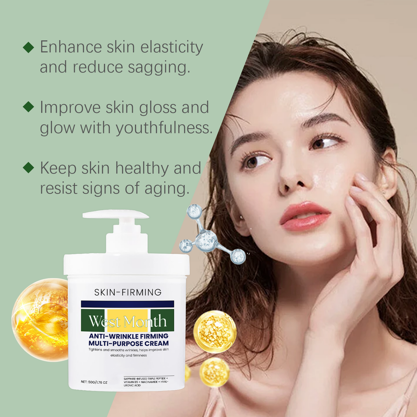 Fifuroes Hydrating & Firming Face Repair Gentle Moisturizing & Brightening Skin Hydrating & Moisturizing Cream