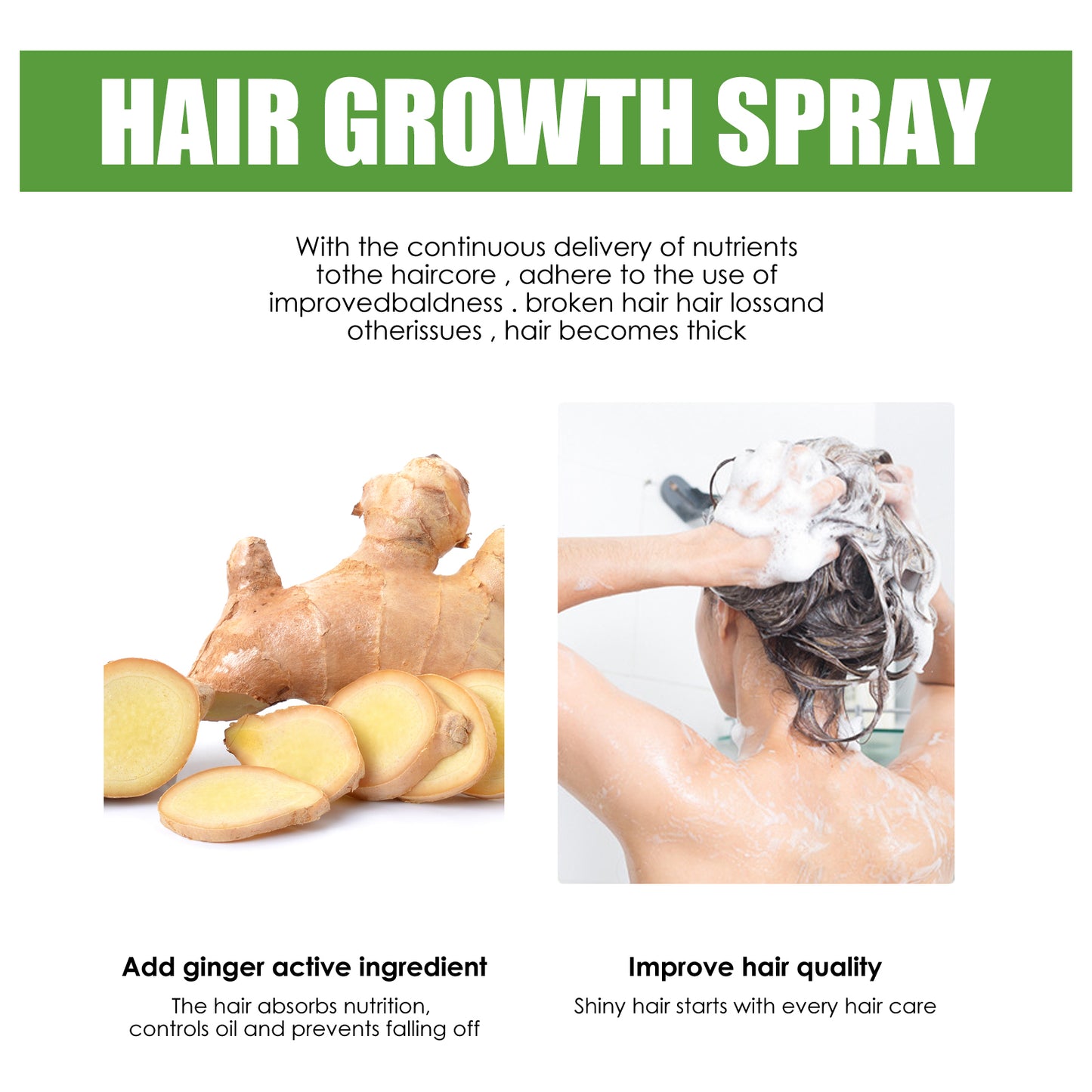Fifuroes Hair Care Solution Gently Nourishes And Massages Scalp, Moisturizes And Softens Hair Care Spray