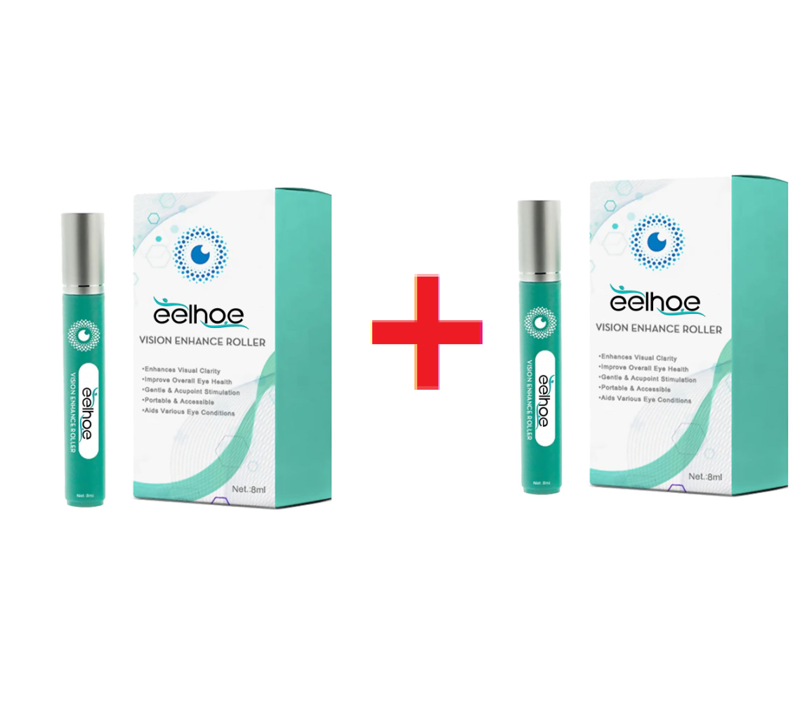 Fifuroes Vision Enhance Roller, Relax Eye Vision Relieve Dry Eye Fatigue Care Massage Roller