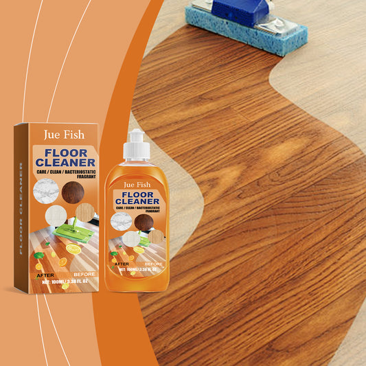 Fifuroes Floor Cleaner, Wood Floor Cleaning Polishing Brightening Strong Decontamination Descaling Tile Cleaner