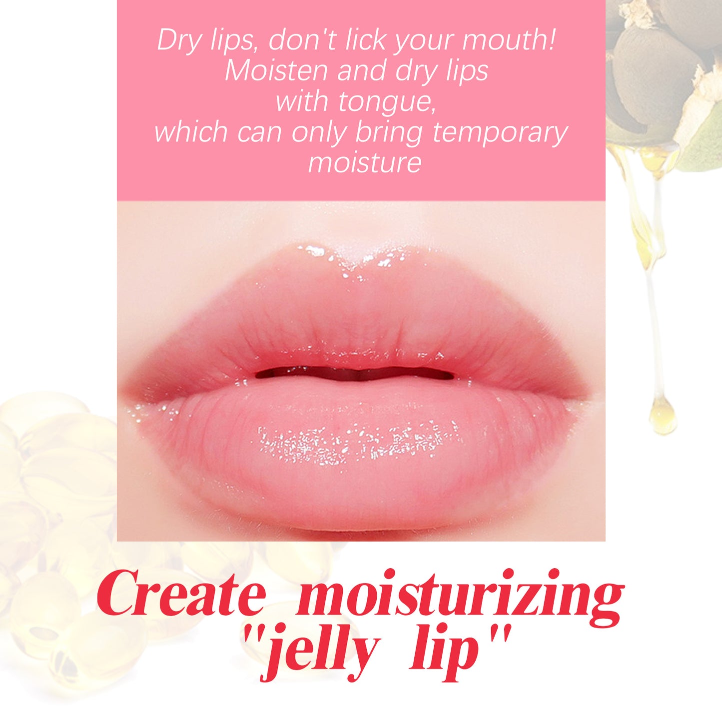 Fifuroes Jelly Lip Mask Moisturizes, Hydrates, Reduces Lip Lines And Moisturizes Lip Skin