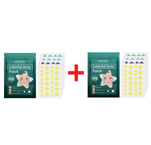 Fifuroes Colorful Acne Patch, Fade Spot Mark Repair Clean And Close Mouth Cover Acne Repair Patch