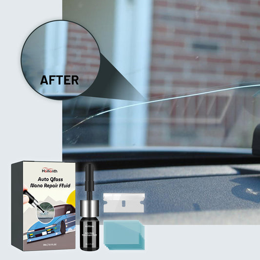 Fifuroes Auto Glass Nano Repair Fluid, Auto Windshield Cracks Quick Repair Adhesive Repair
