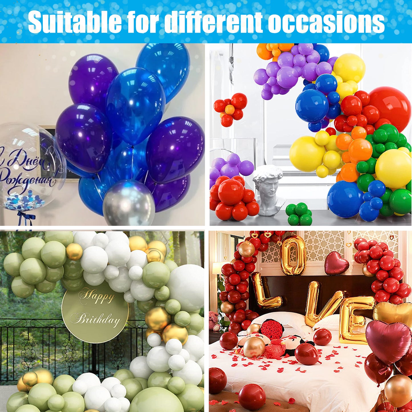 Fifuroes Aerosol Balloon Spray, Balloon Surface Texture Gloss Lasting Non Oxidation Fading Spray