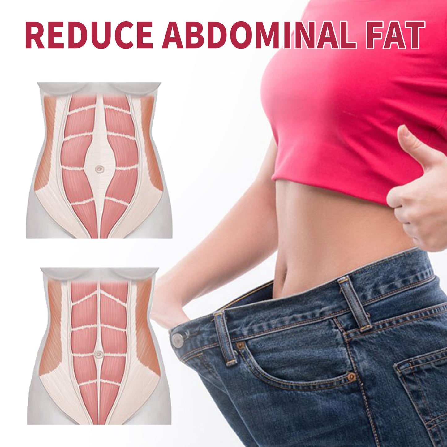 Fifuroes Belly Firming Tape Tummy Tuck Slimming Laxative Body Shaping Flab For Lazy Body Shaping Care Belly Button Tape
