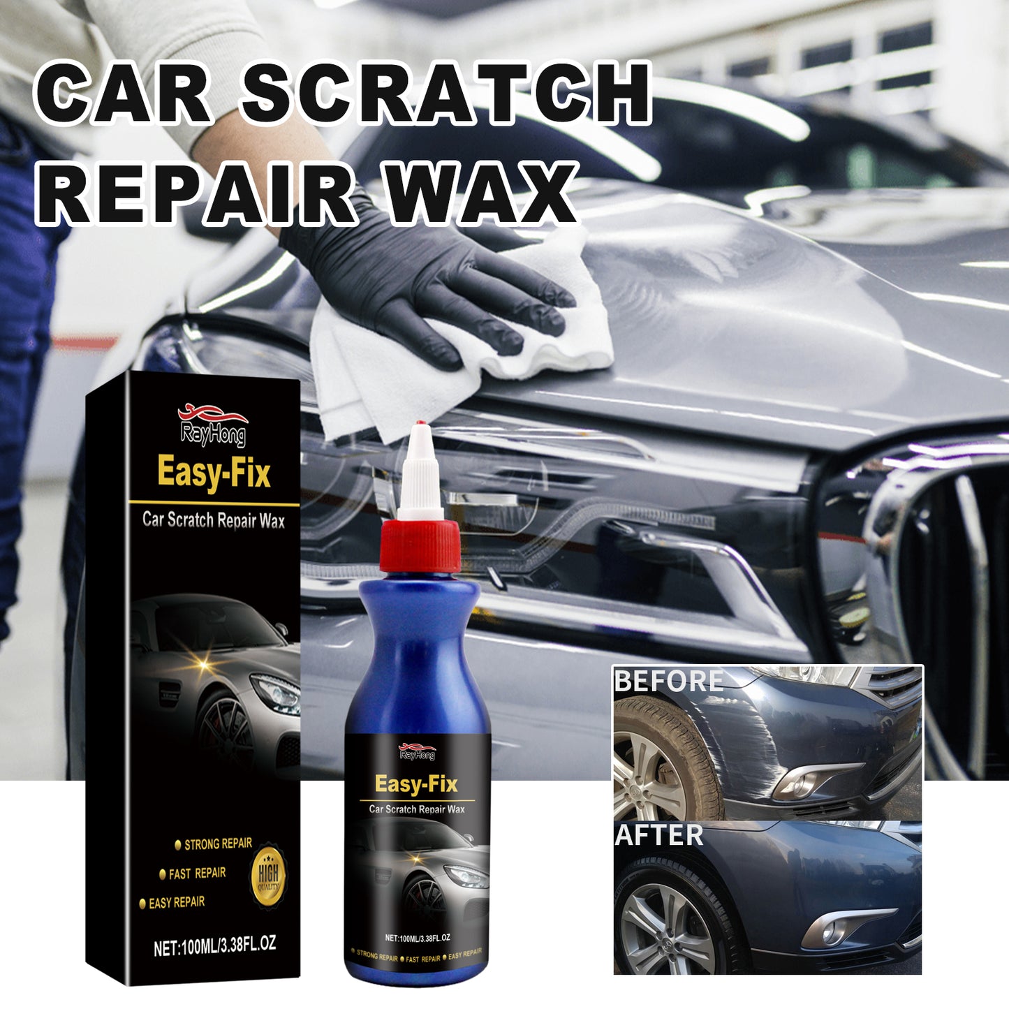 Fifuroes Car Scratch Repair Wax
