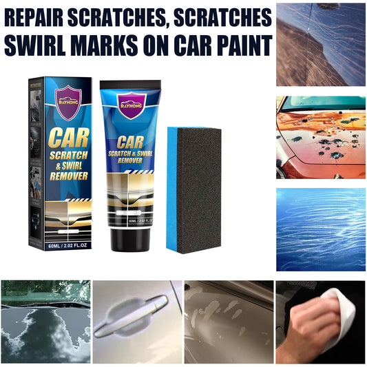 Fifuroes Car Scratch Repair Cream, Car Maintenance Refurbishment Paint Scratches Scratches Polishing Paint Repair Paste