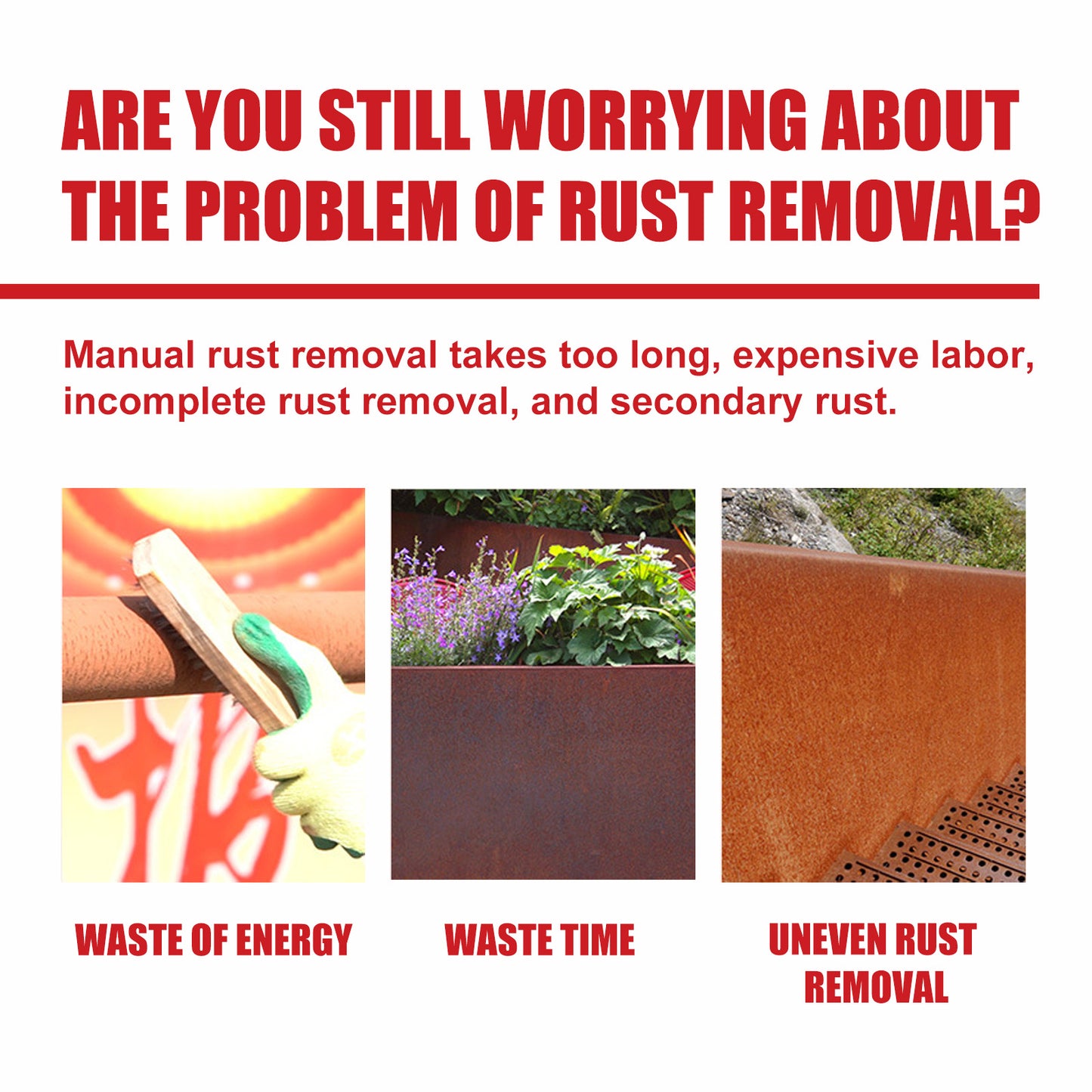 Fifuroes Rust Converter, Rust Free Primer Rust Protective Agent For Metal Parts Of Automobile Chassis Corrosion