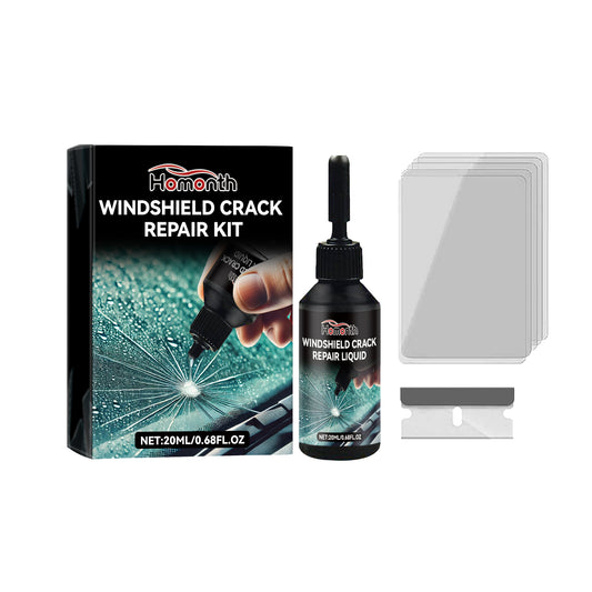 Fifuroes Automotive Glass Care Kit Automotive Windshield Cracks And Scratches Adhesive Repair Solution