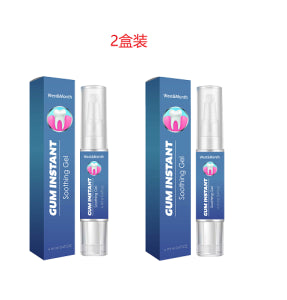 Fifuroes Gum Instant Soothing Gel, Relieve Gums Swelling And Pain Clean Teeth Plaque Stains And Whiten Teeth Gel