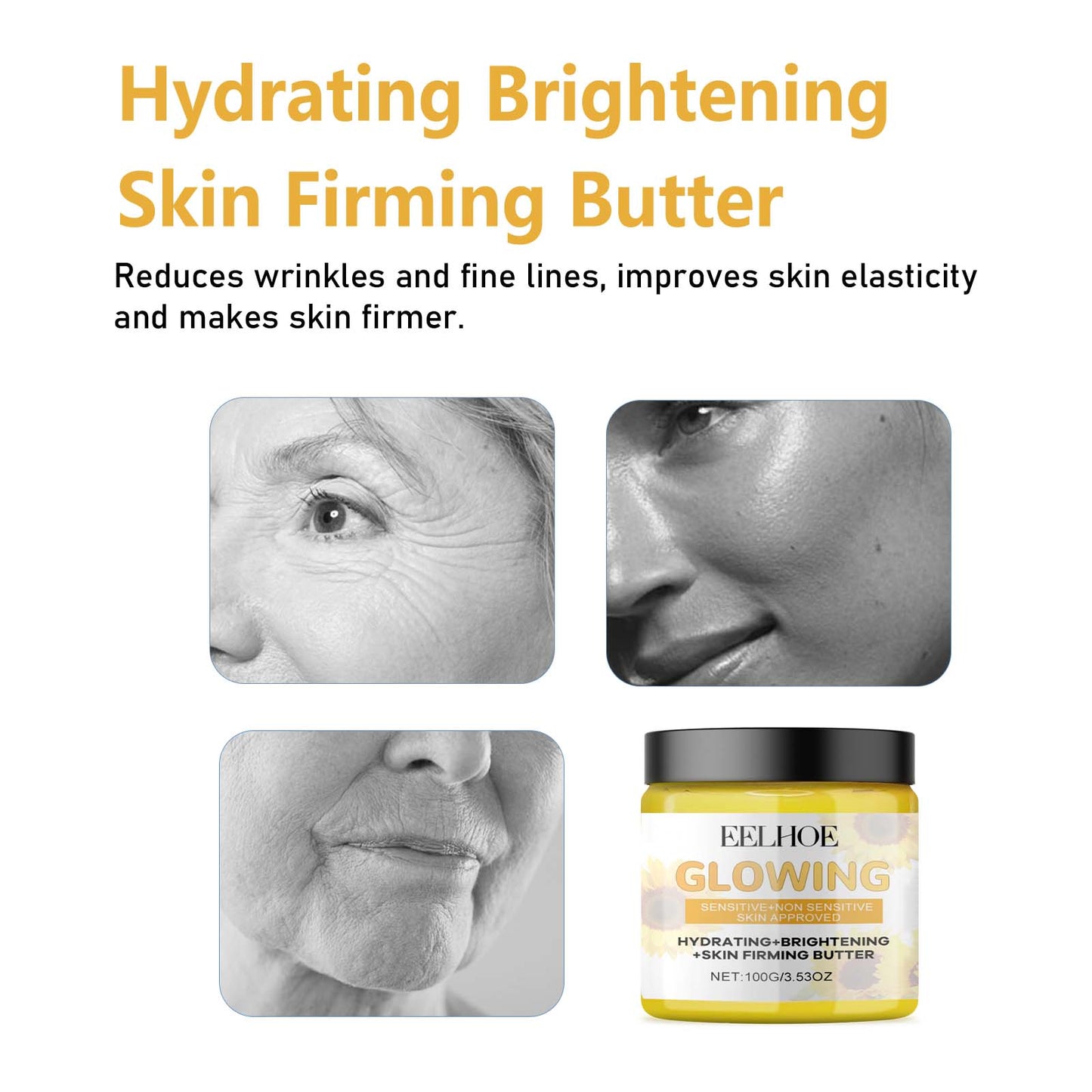 Fifuroes Turmeric Skin Care Set Hydrating Moisturizing Cleanser Refreshing Oil Control Subtle Lines Nourishing Cleansing Set