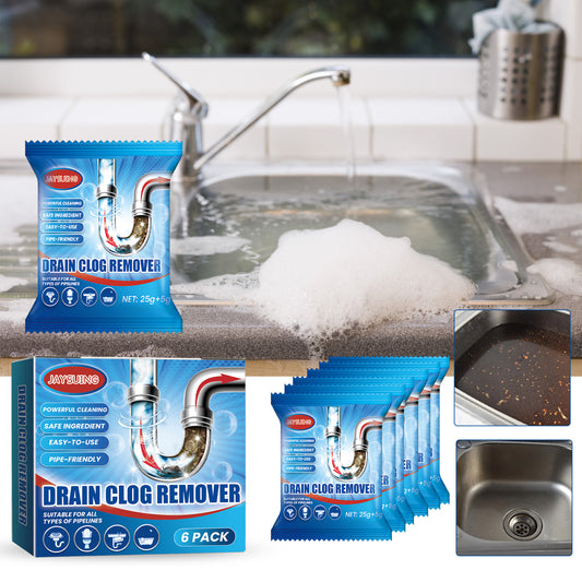 Fifuroes Drain Blockage Removal Powder Toilet, Kitchen, Drain Blockage, Dredging, Cleaning, Deodorant Powder