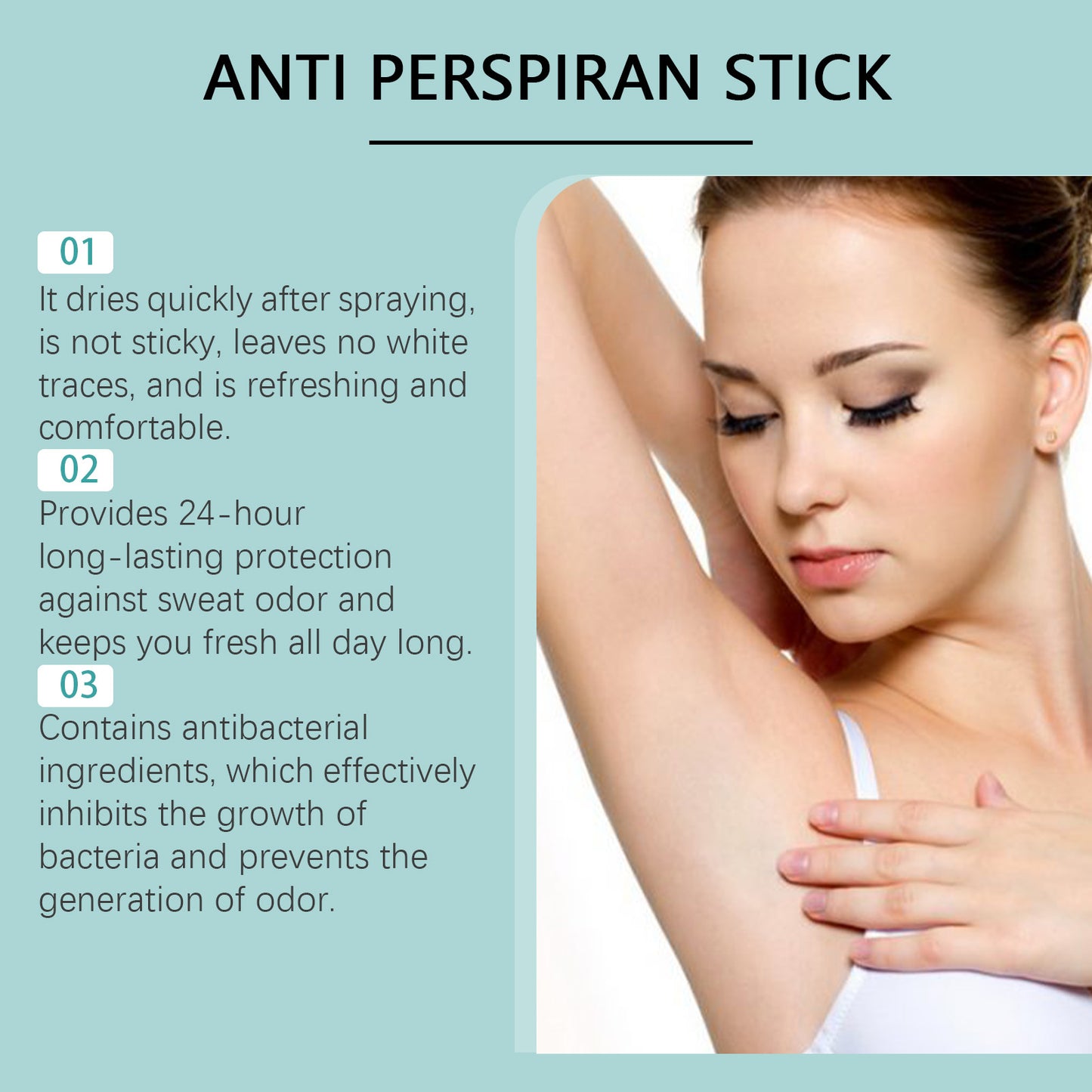 Fifuroes Stay Stick Summer Sweat Odor Clean Fresh Aroma Mild Ingredient Care Stick