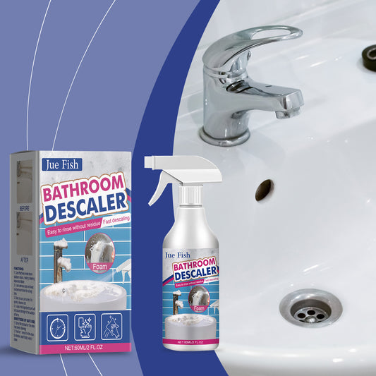 Fifuroes Bathroom Sink Stainless Steel Cleaner Shower Room Glass Scale Decontaminating Cleaner Bathtub