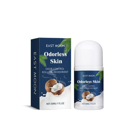 Fifuroes Coconut Vanilla Antiperspirant Beads, Deodorant Under The Armpit Antiperspirant Deodorant Body Lasting Dry Stop Sweat Beads