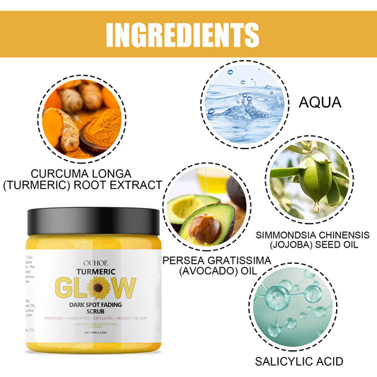 Fifuroes Turmeric Skin Care Set, Fresh And Clean Hydrating Oil-Control Fade Out Fine Lines Firming Haun White Treatments