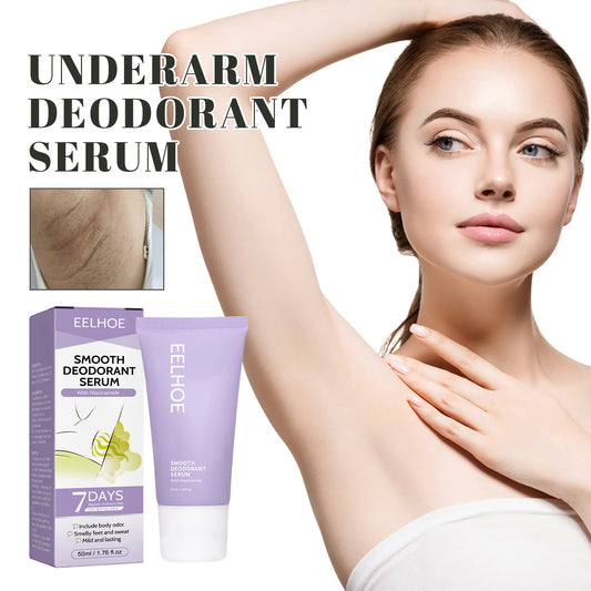 Fifuroes Underarm Deodorant Cream Underarm Whitening Clean Armpit Odor Odor Body Odor Refreshing Anti-Sweat Deodorant Cream