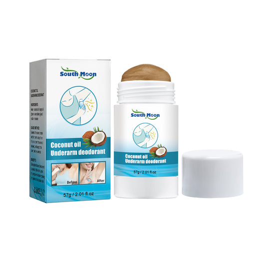 Fifuroes Coconut Oil Underarm Deodorant, Lighten Underarm Odor Refreshing And Fragrance Antiperspirant Cream