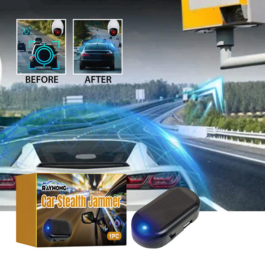 Fifuroes Car Stealth Jammer, Portable Radio Jammer With Adjustable Blocking Signal Coverage