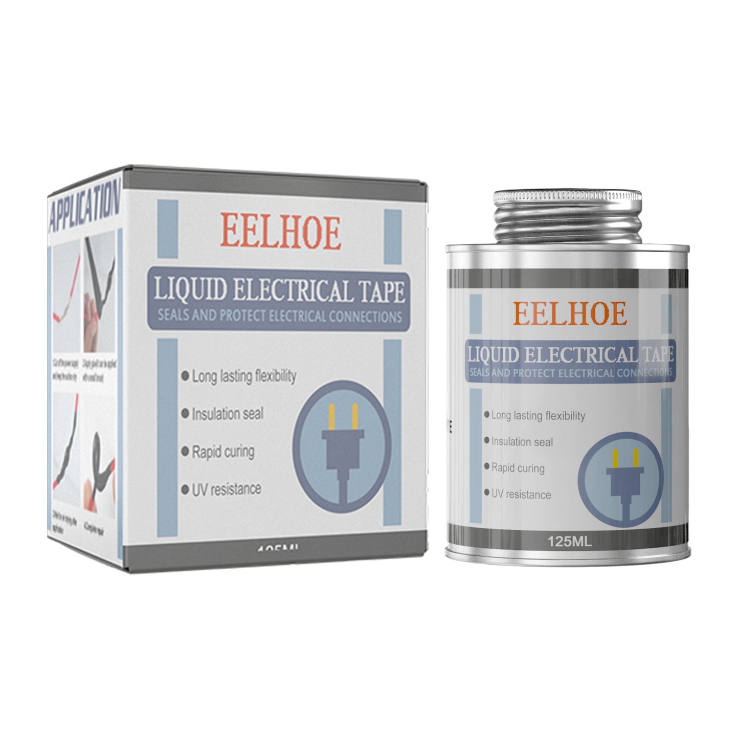 Fifuroes Liquid Electrical Tape, Waterproof Instead Of Heat Collection Tube Electrical Tape Liquid Tape Insulation