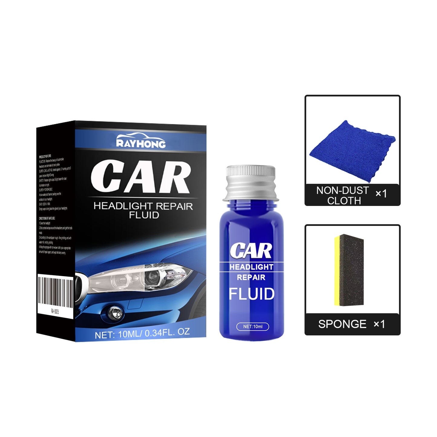Fifuroes Reconditioning Agent For Car Lights, Automotive Light Plating Reconditioning Agent Headlight Repair Solution