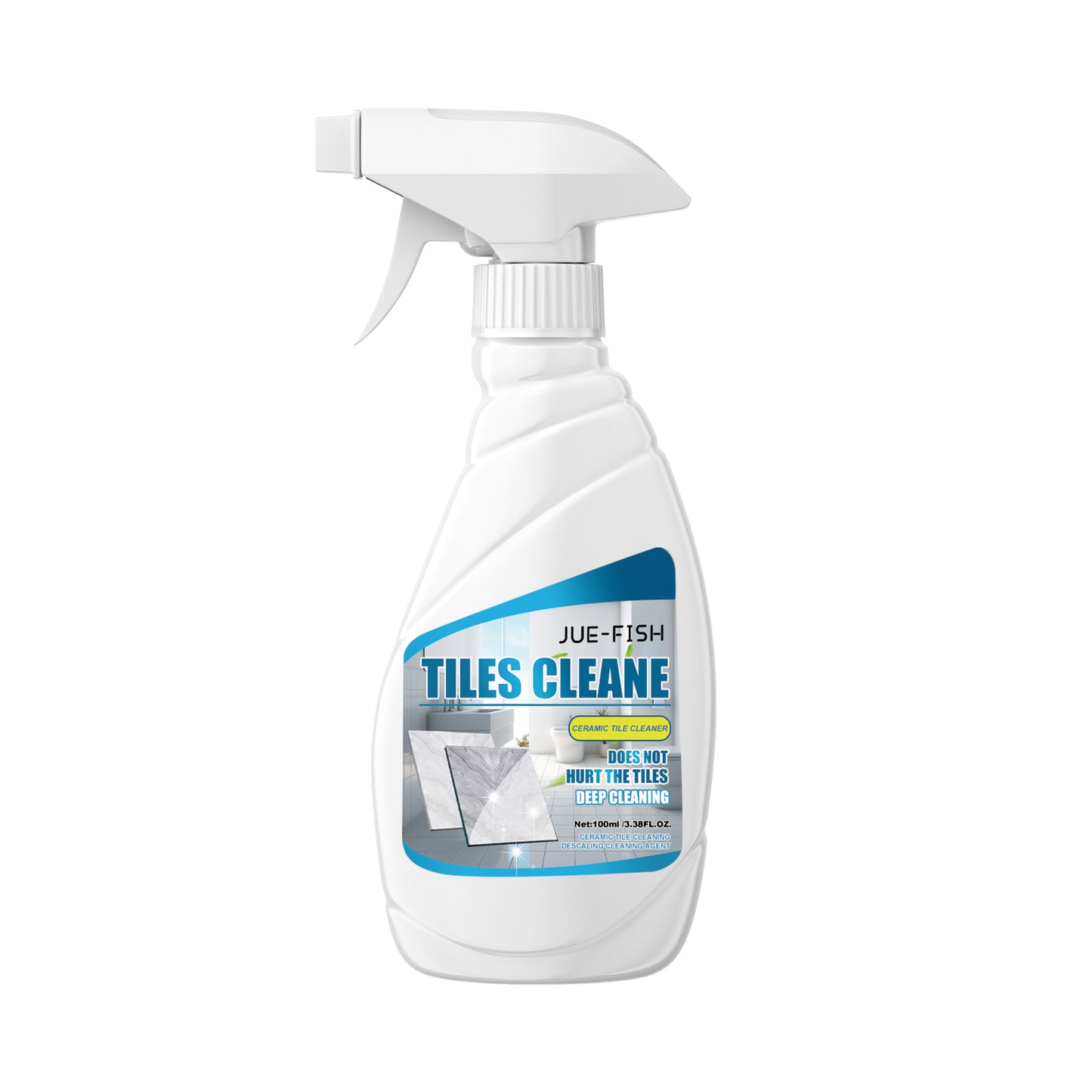 Fifuroes Tile Cleaner, Bathroom Tile Floor Marble Bright Strong Dirt Remover