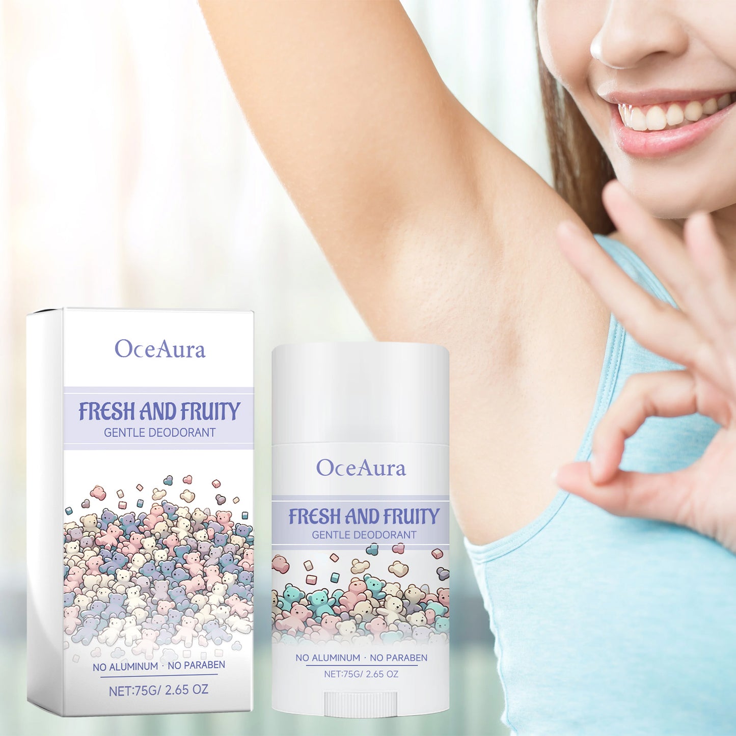 Fifuroes Natural Deodorant Stick,